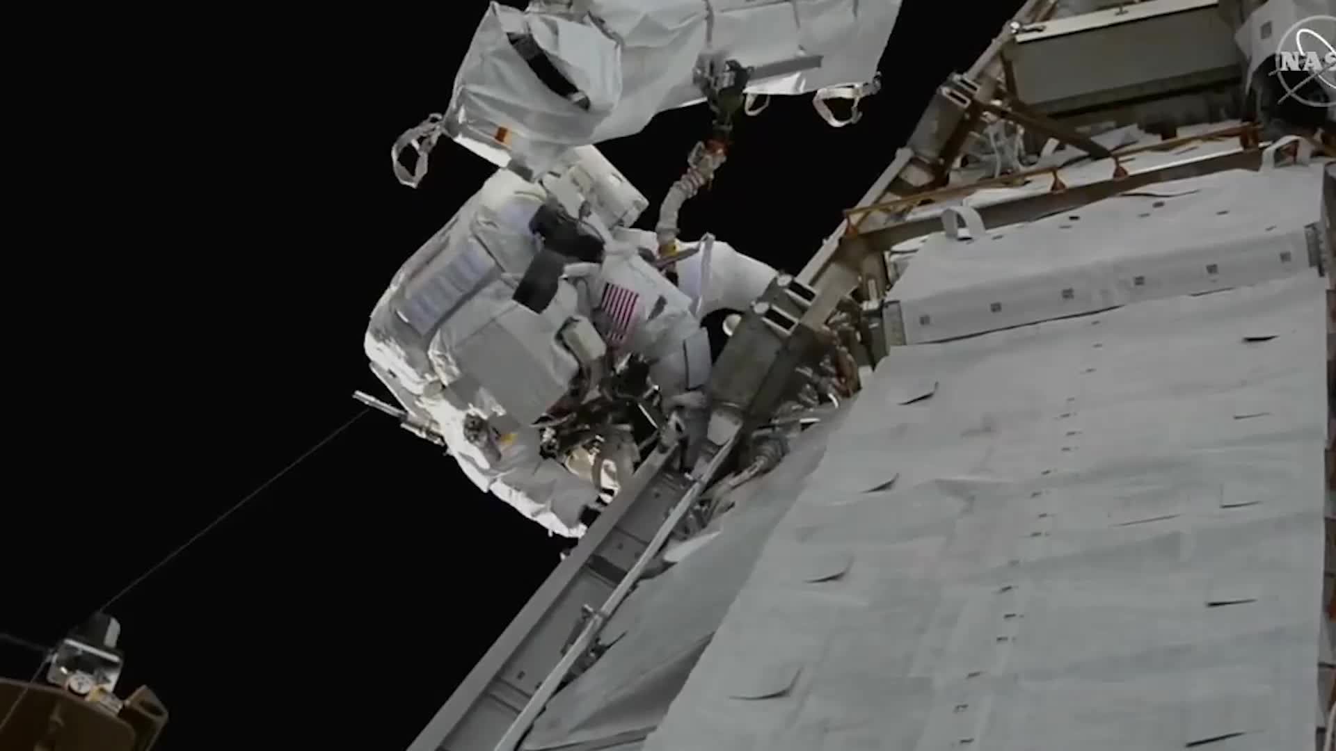 Nicole Mann, The First Native American Woman In Space, Takes A Spacewalk