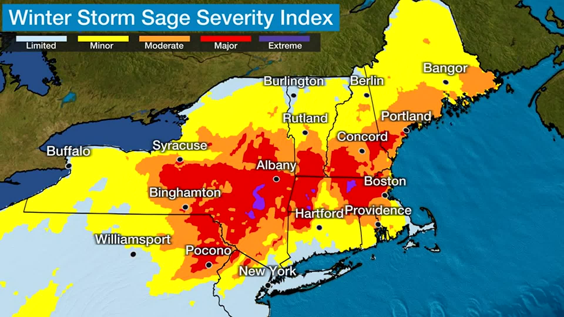 Nor'easter To Bring Heavy Snow, Rain, Strong Winds, Coastal Flooding To East Coast