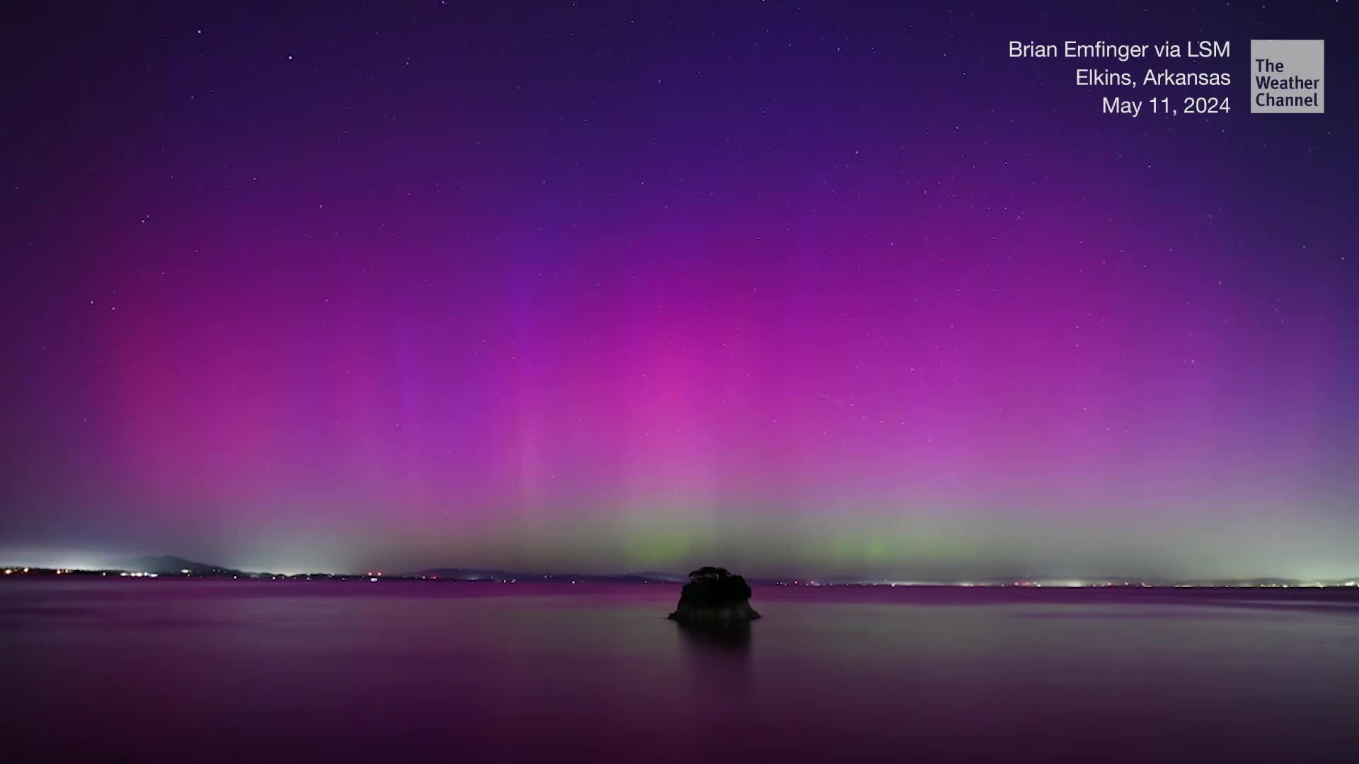Northern Lights Put On Show Across U.S.