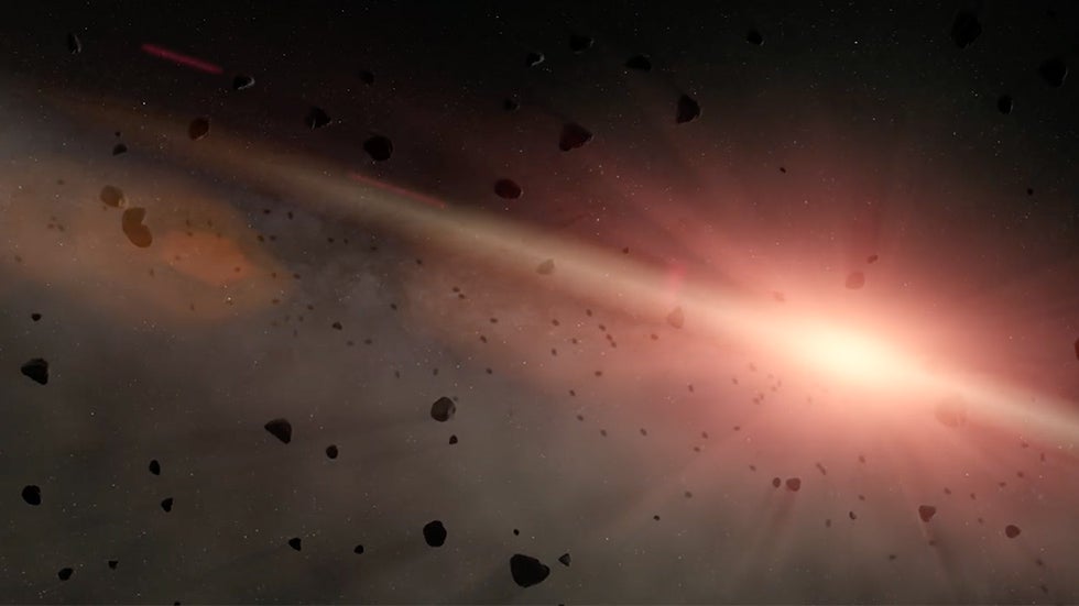 Odd Asteroid in Wrong-way Orbit Around Sun Came From Deep Space