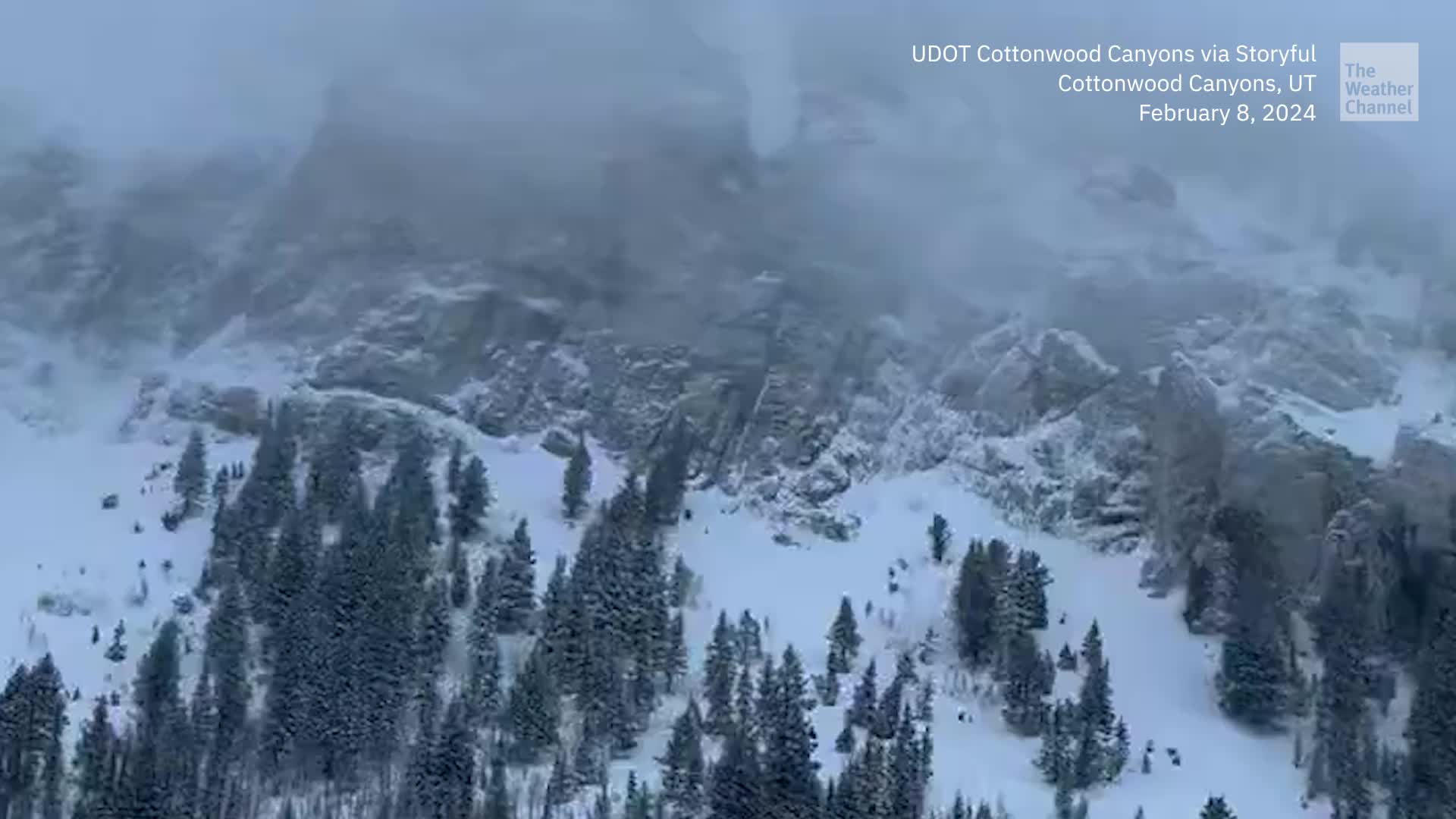 Officials In Utah Trigger Avalanche For Safety