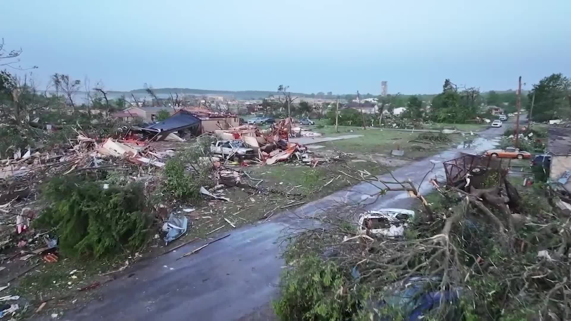 Oklahoma, Iowa Towns Dealt Second Tornado Blows