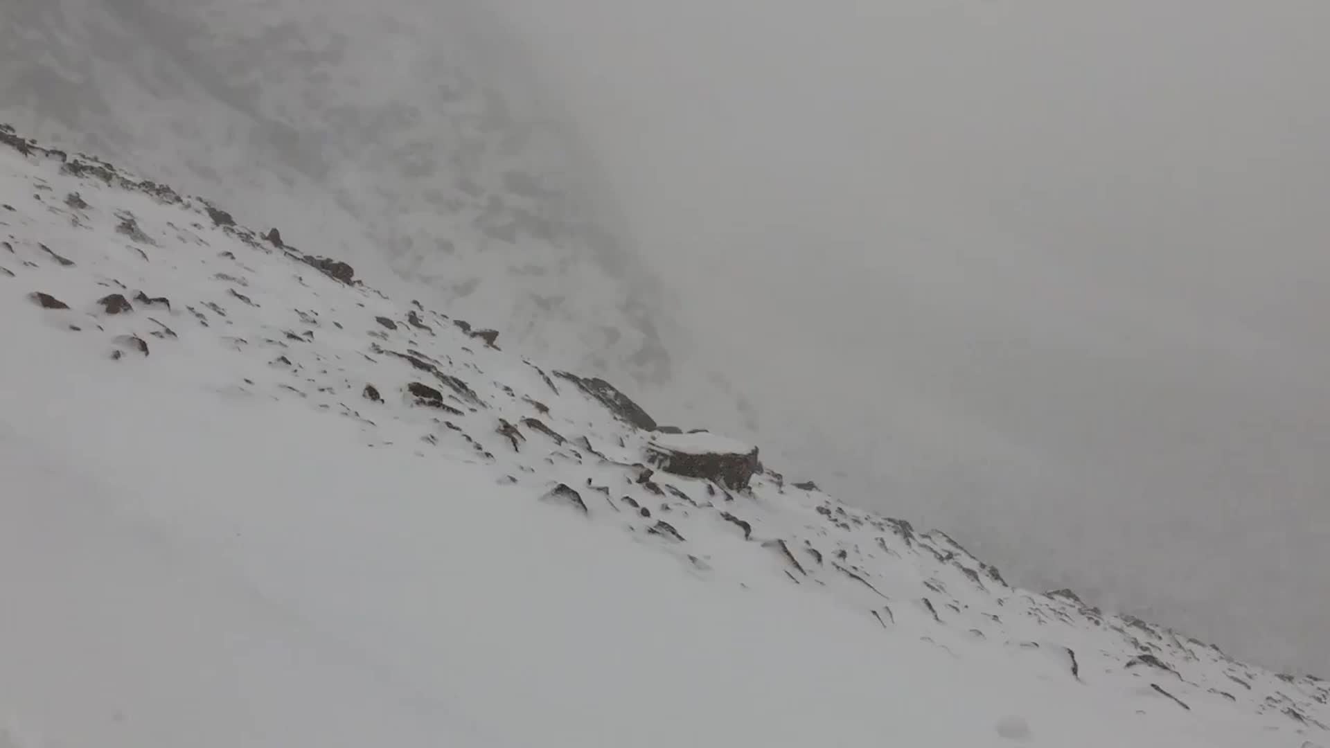 Oldest Snow Patch in U.K. Known as the Sphinx, Survives Another Year