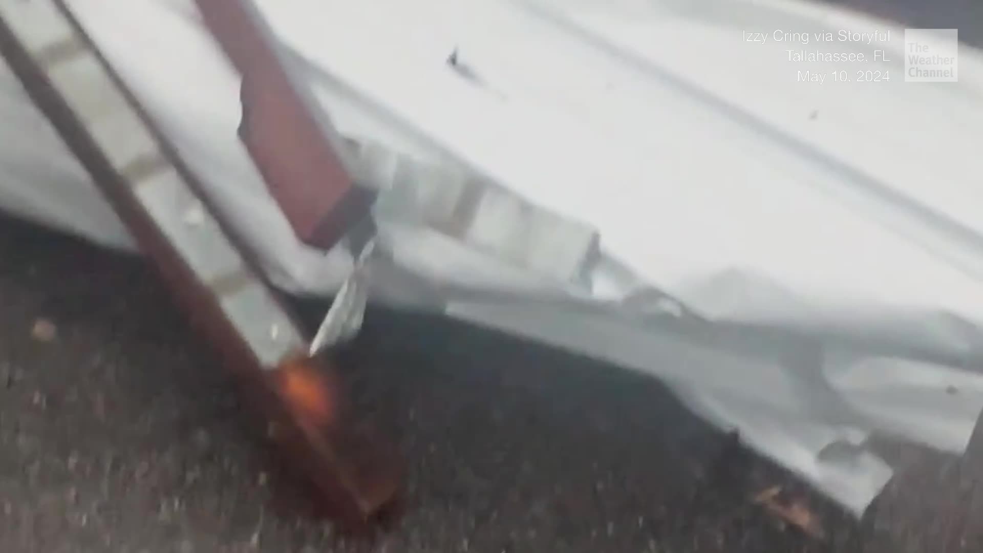 One Killed As Severe Storms Pound Florida