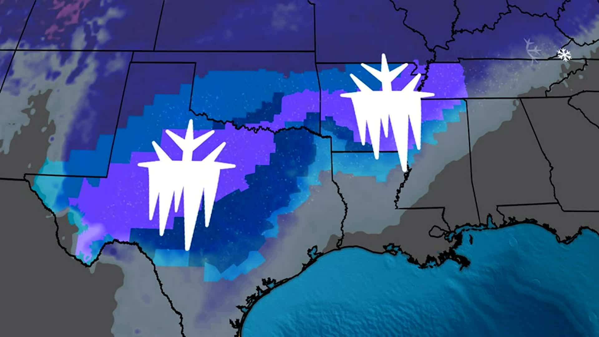 One More Day Of Ice For Several States In The South