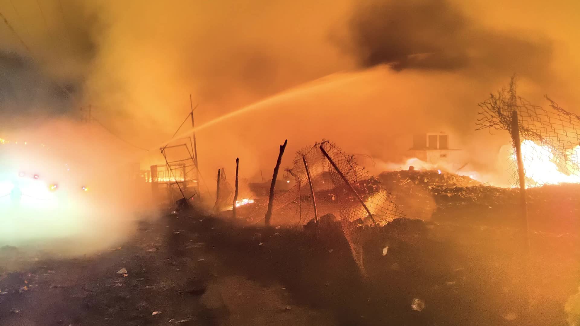 Over A Month Of Burning Trash, Toxic Smoke