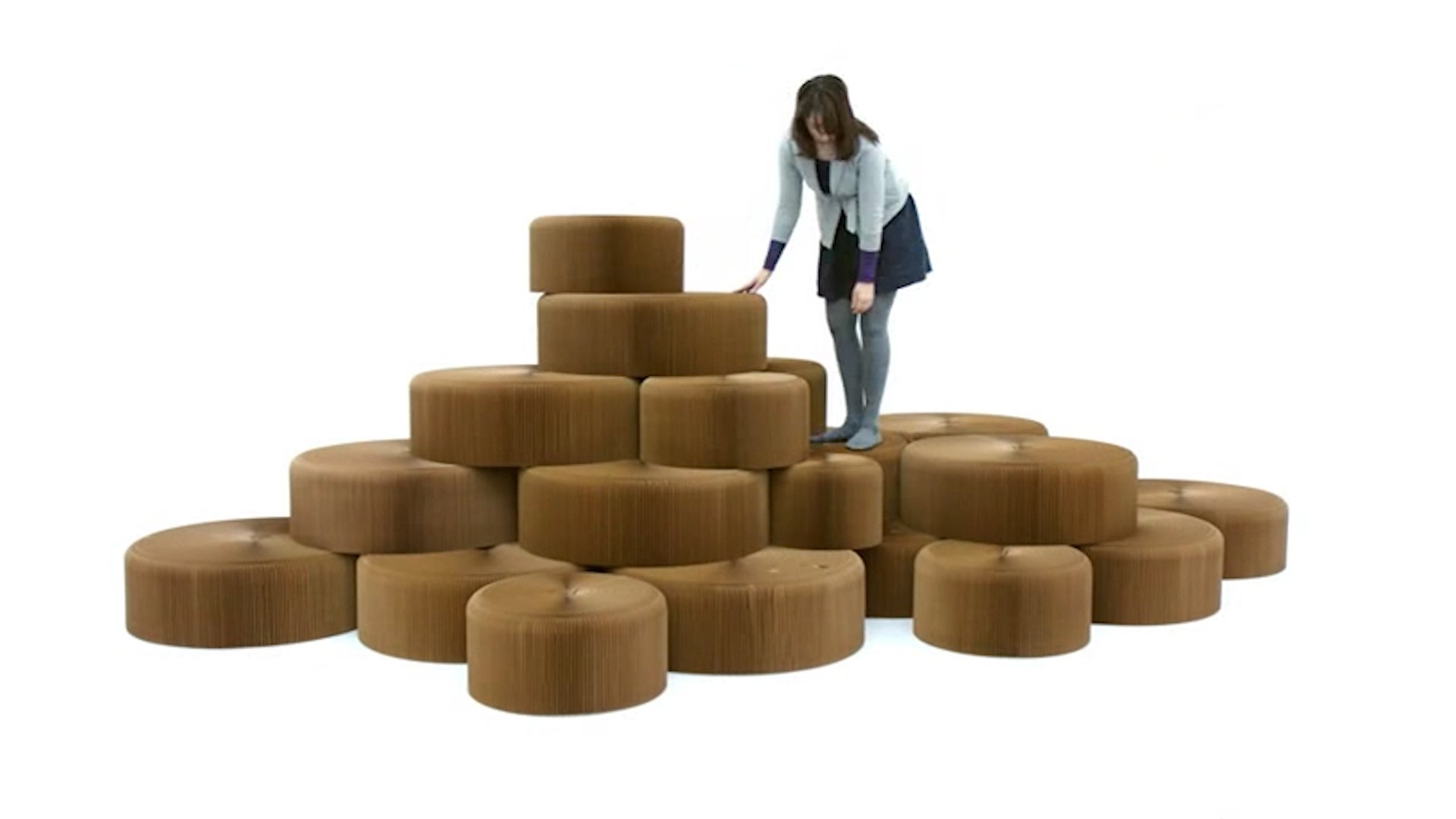 Paper Furniture Pops Up Anywhere