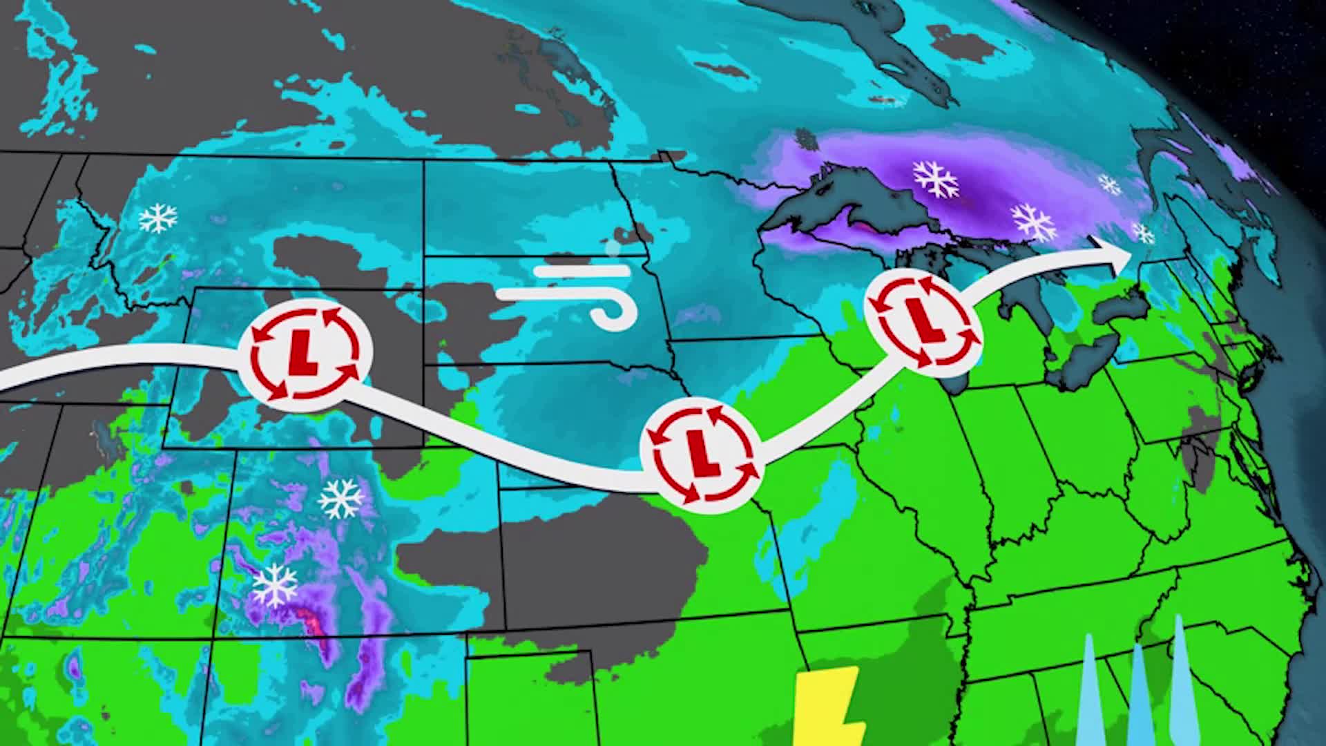 Parts Of Midwest, Northern Great Lakes To See Most Snow From Next Winter Storm