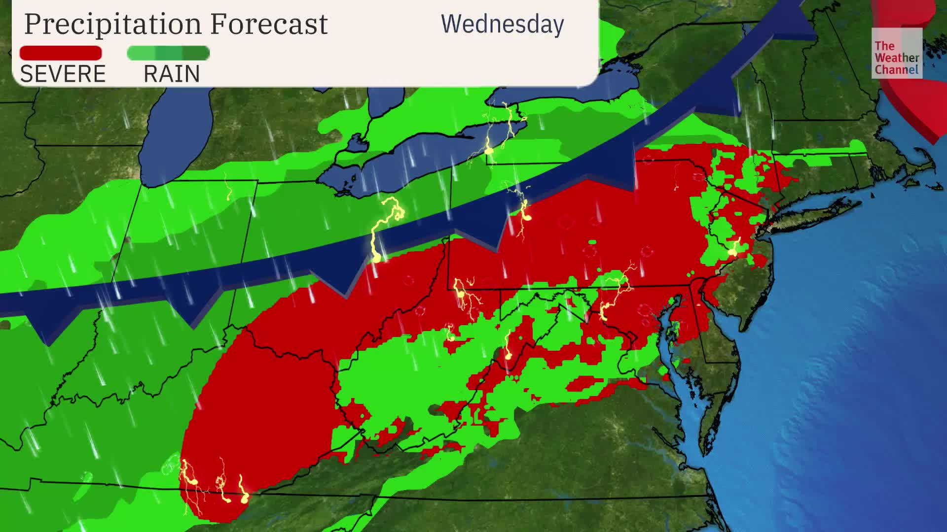 Philadelphia Gears Up For Damaging Winds, Hail Wednesday