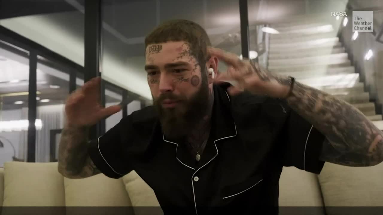 Post Malone Asks About Weather Seen From Space
