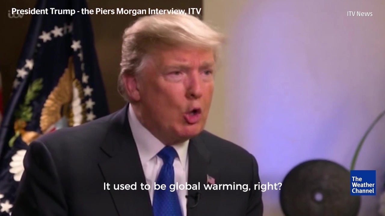 President Trump Questions Climate Change