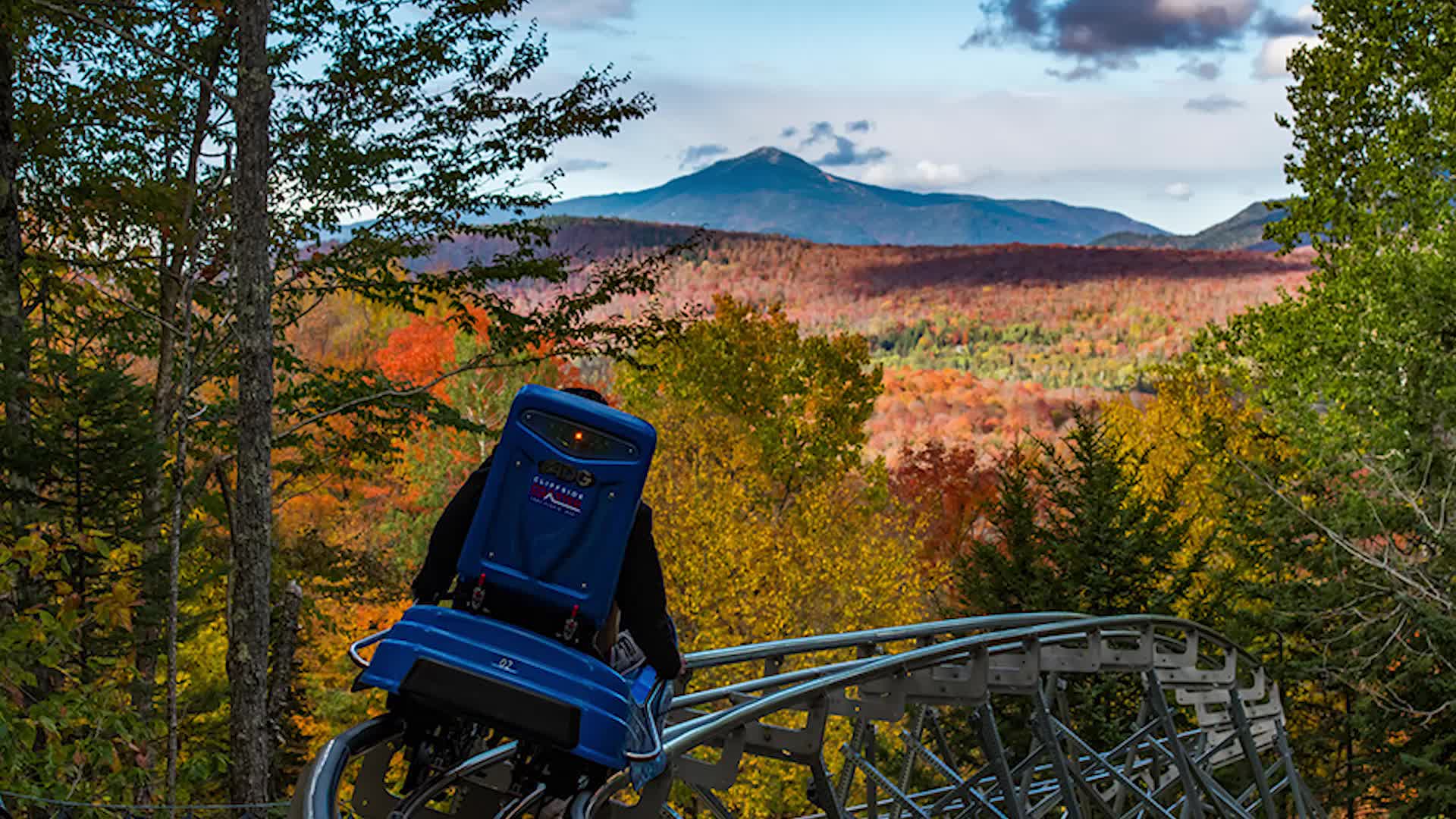 Pretend You’re an Olympian at This New Lake Placid Mountain Coaster
