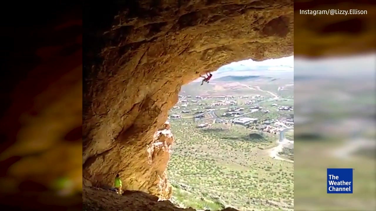 Pro Climber Takes On Anything In Her Path