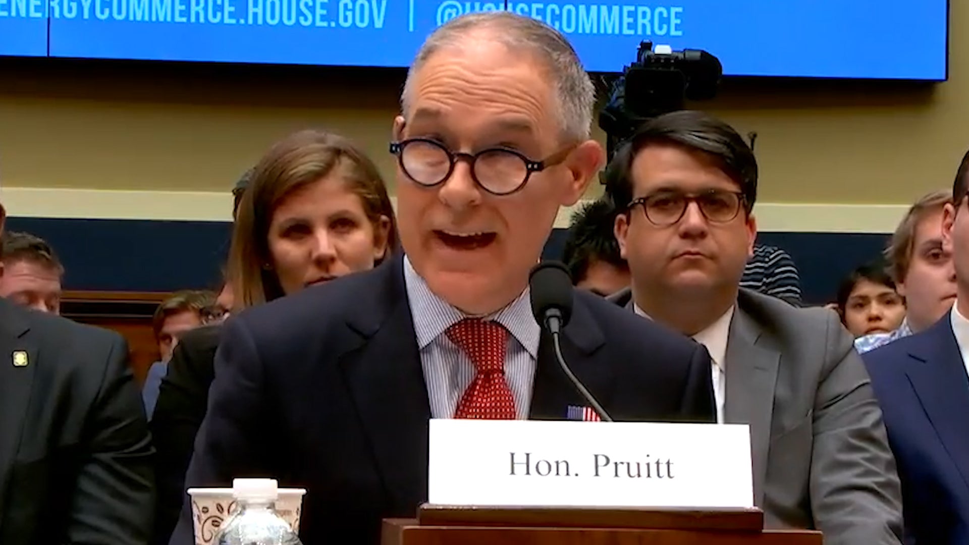 Pruitt Grilled Before Congress