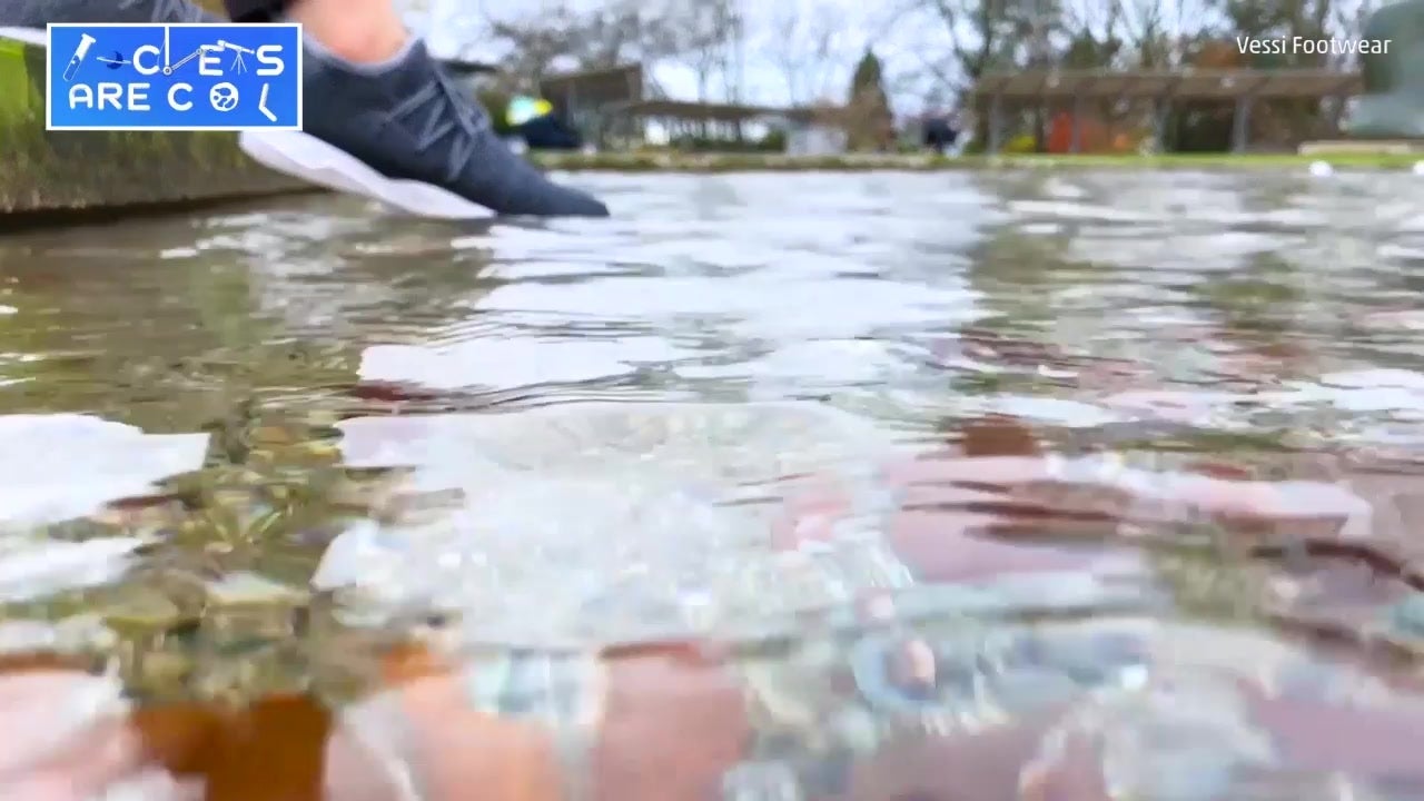 Rain is No Match for Waterproof Sneakers