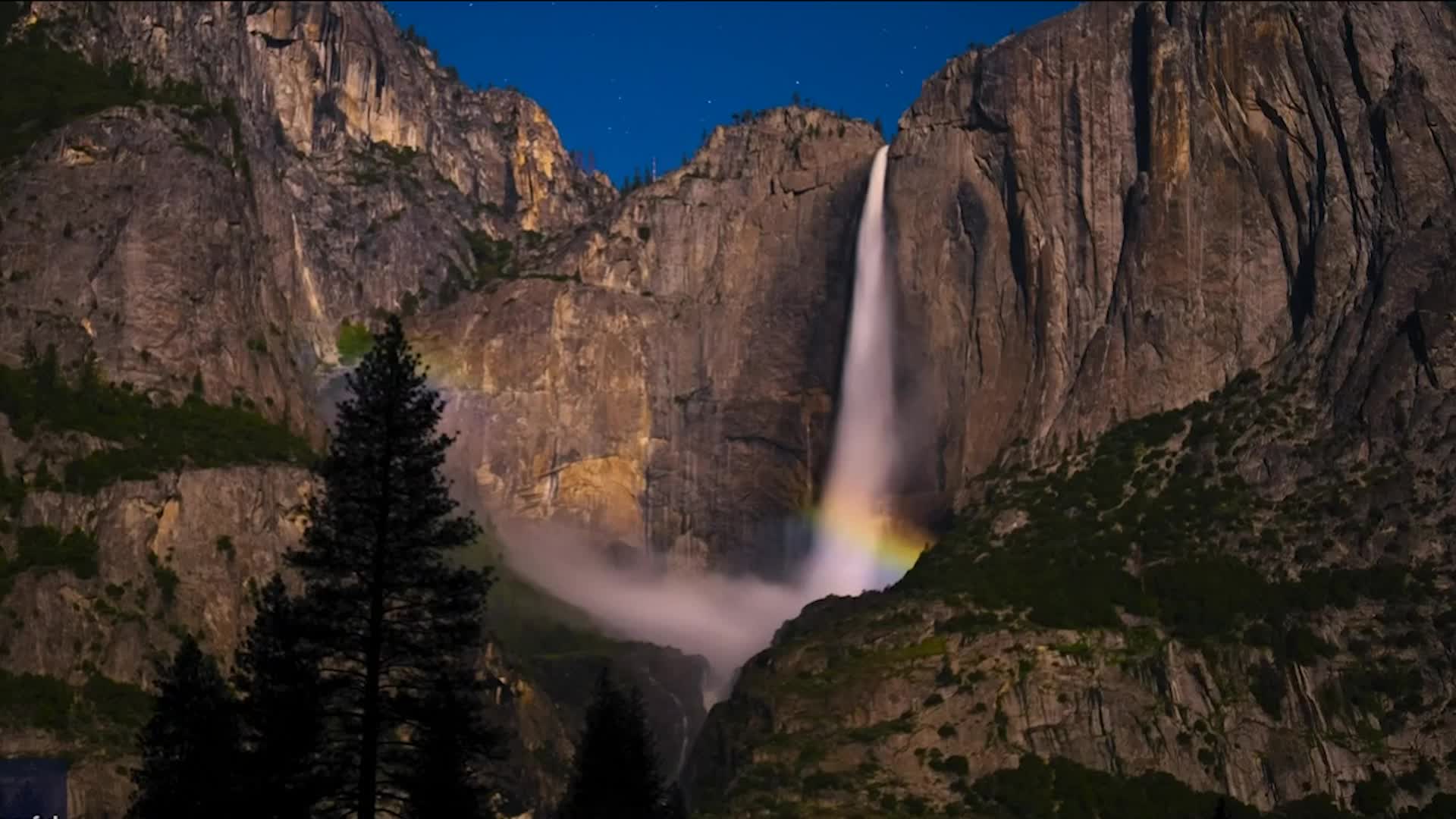 Rare Lunar Rainbows Spotted At Yosemite Waterfalls