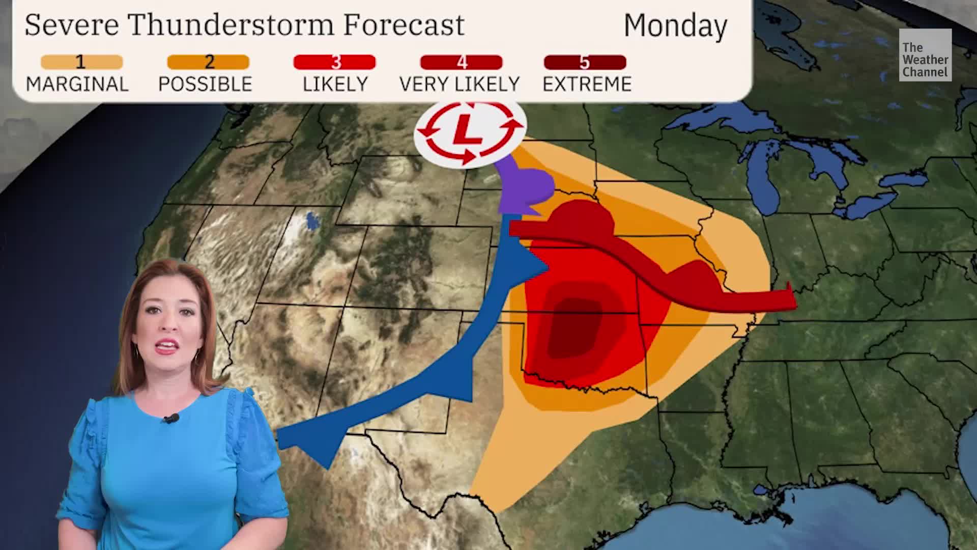 Rare Severe &lsquo;High Risk&rsquo; Issued With Serious Tornado Threat