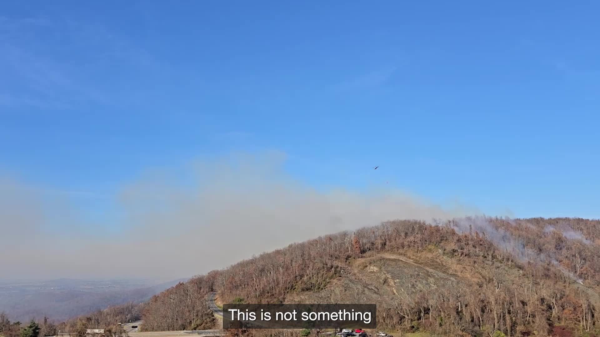 Rash Of Wildfires Hits Virginia, North Carolina and Tennessee