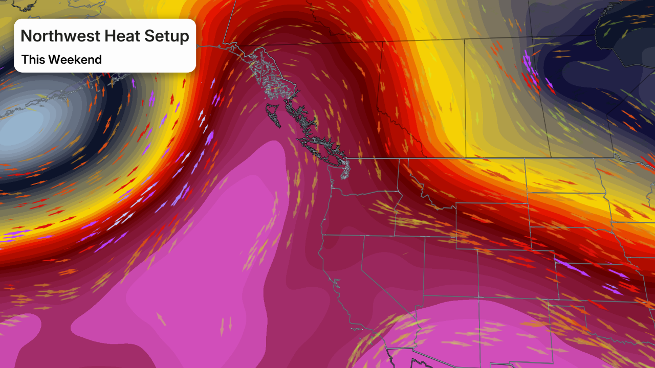 record heat Northwest