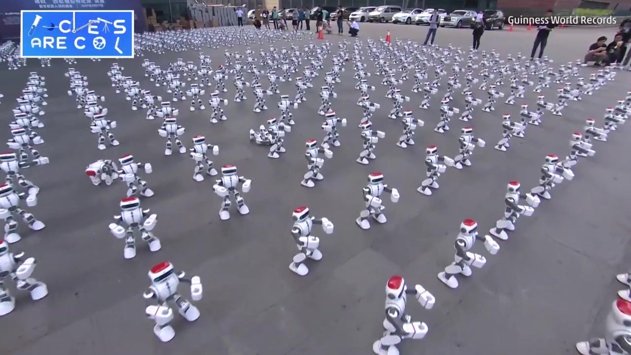 Record Broken for Most Dancing Robots