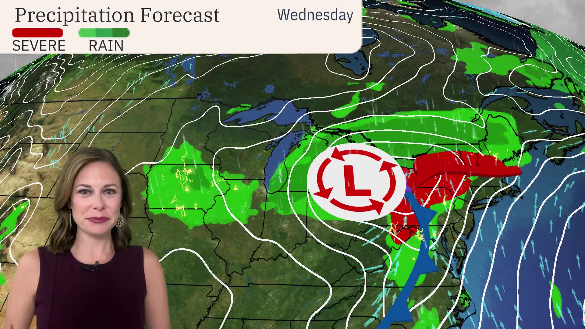 Remnants of Beryl Bring Severe, Flood Threats To Northeast