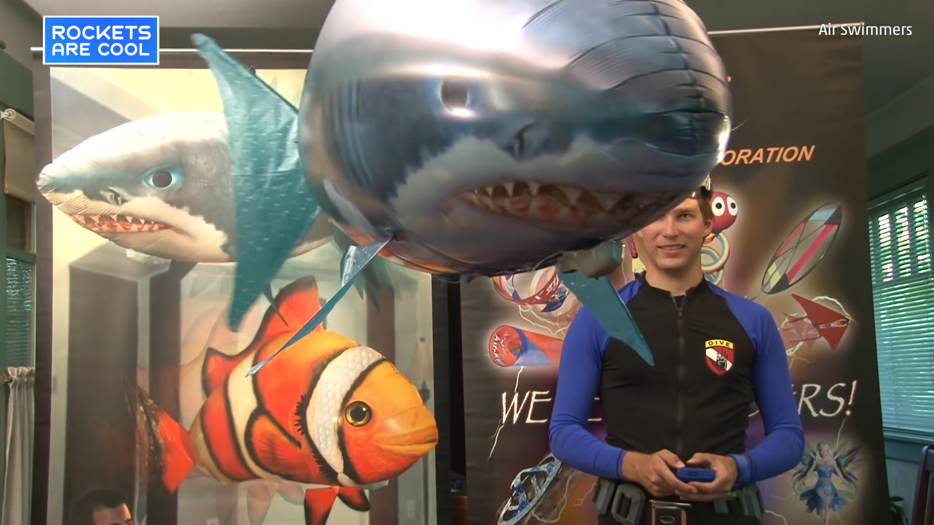 Remote Control Fish Balloons Are Endless Fun