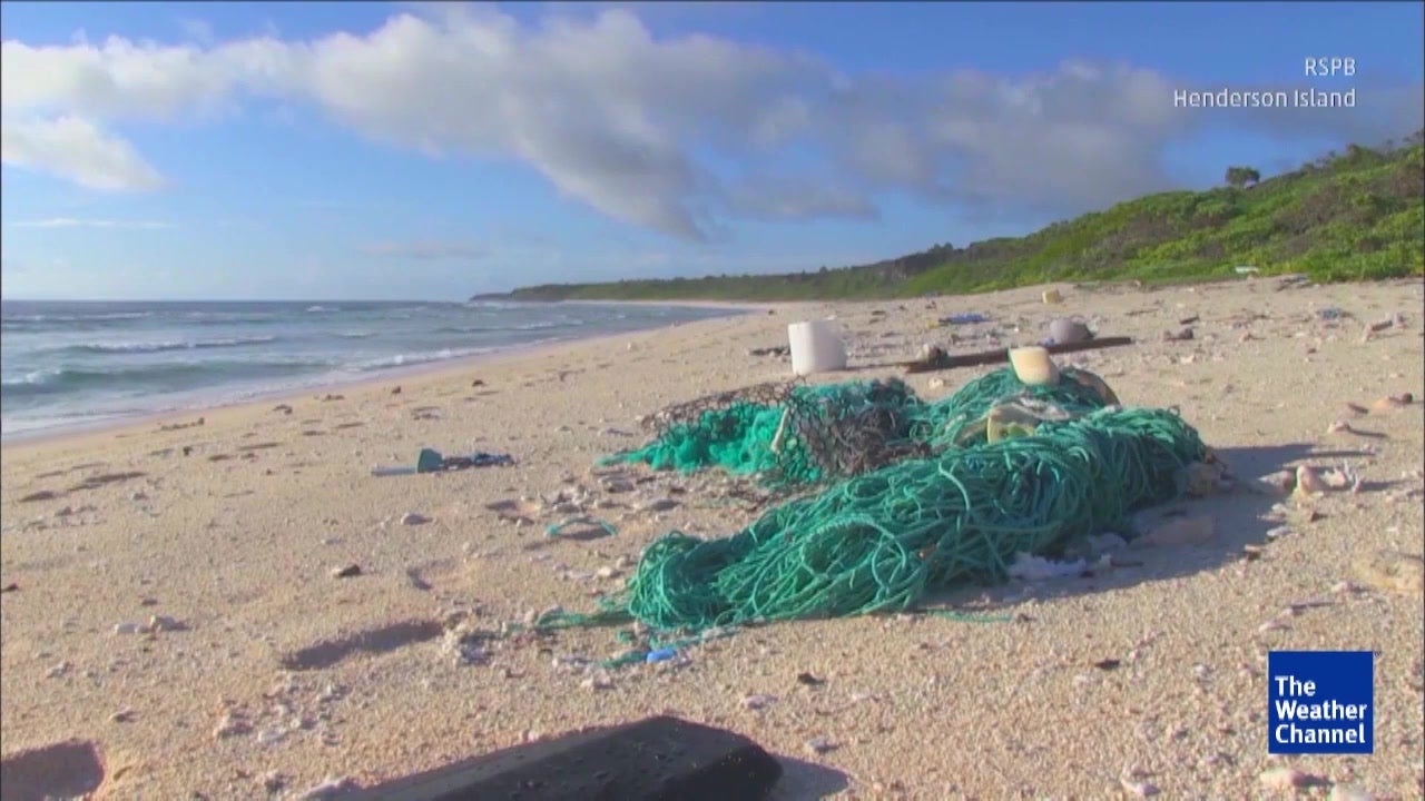 Remote Island Accumulating Tons of Trash