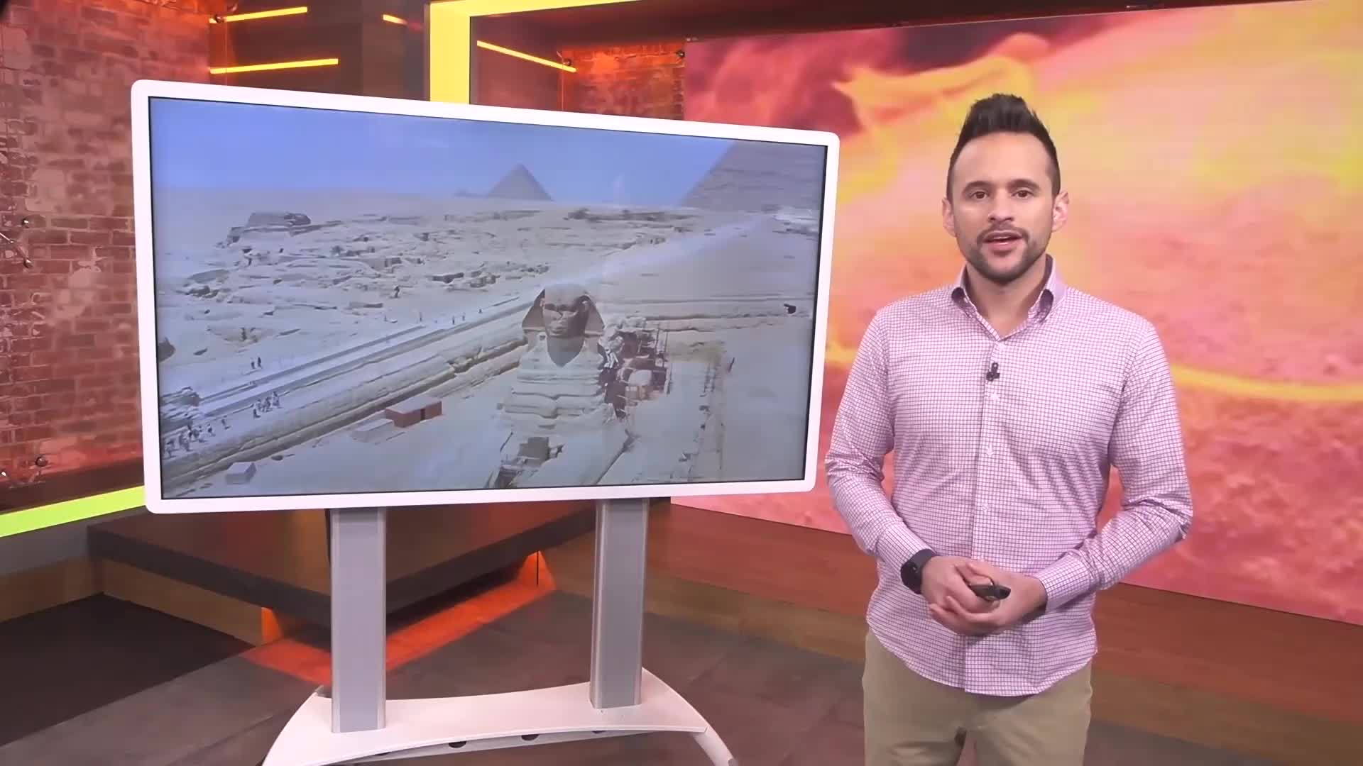 Researchers Think Great Sphinx Shaped By Wind