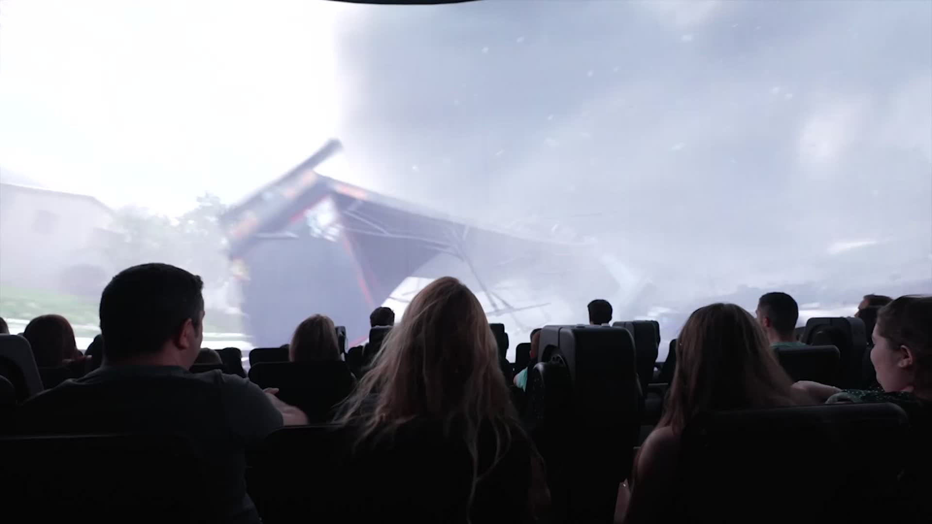 Ride Takes You Inside A Tornado