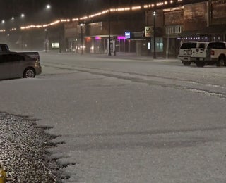 Rivers Of Huge Hail And Rain Blanket Colorado Streets