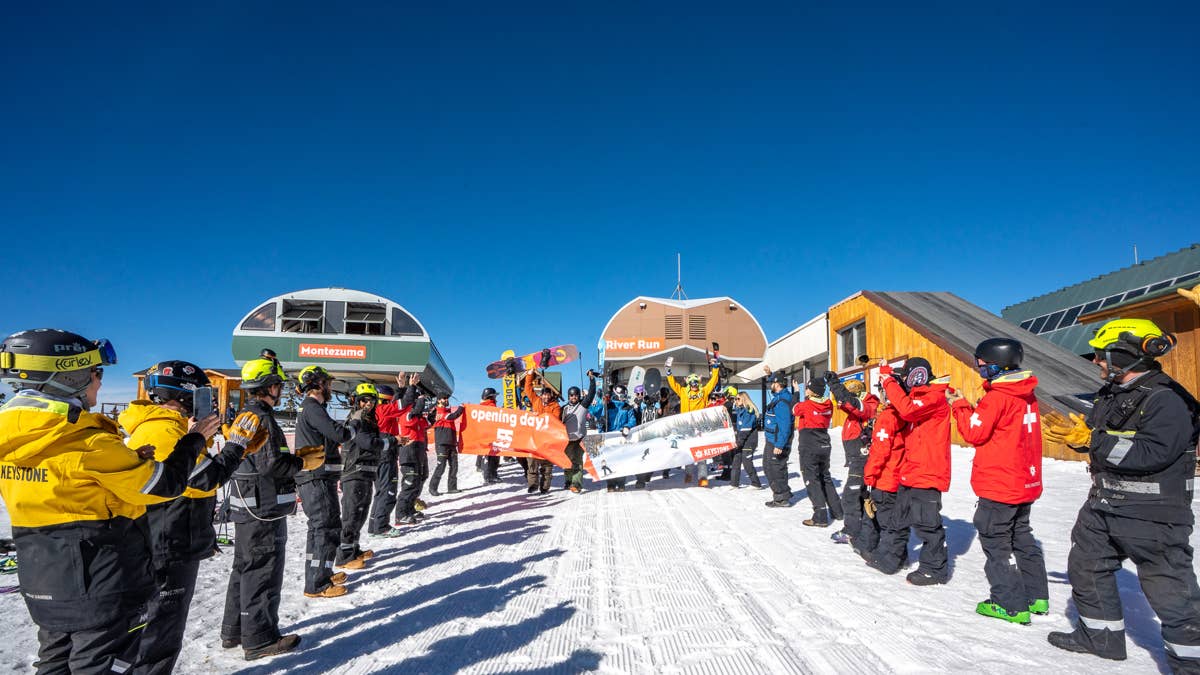 Rumors spread that Keystone is opening next weekend, but hold your horses