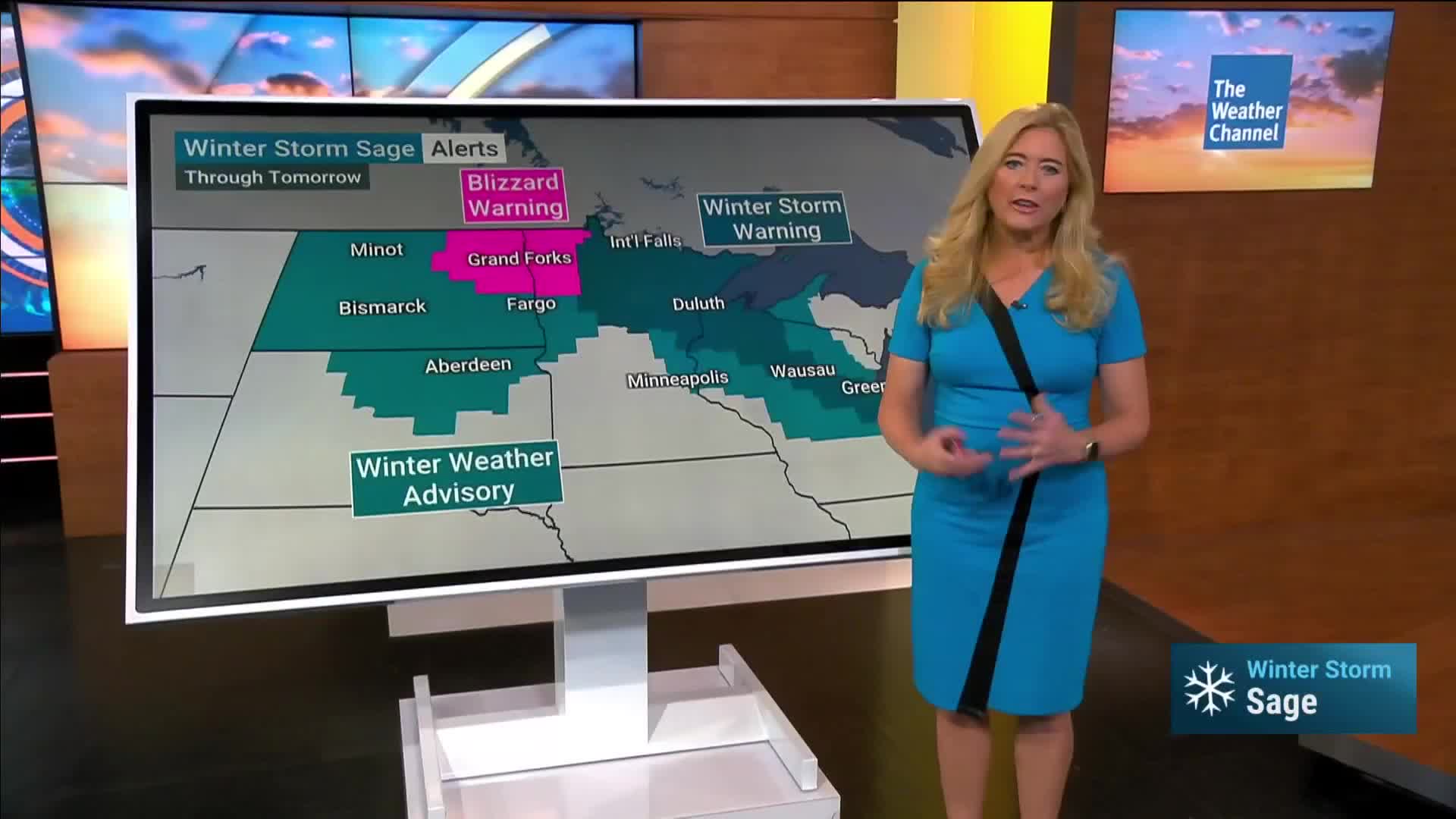 Sage Scatters Snow Around Midwest Today