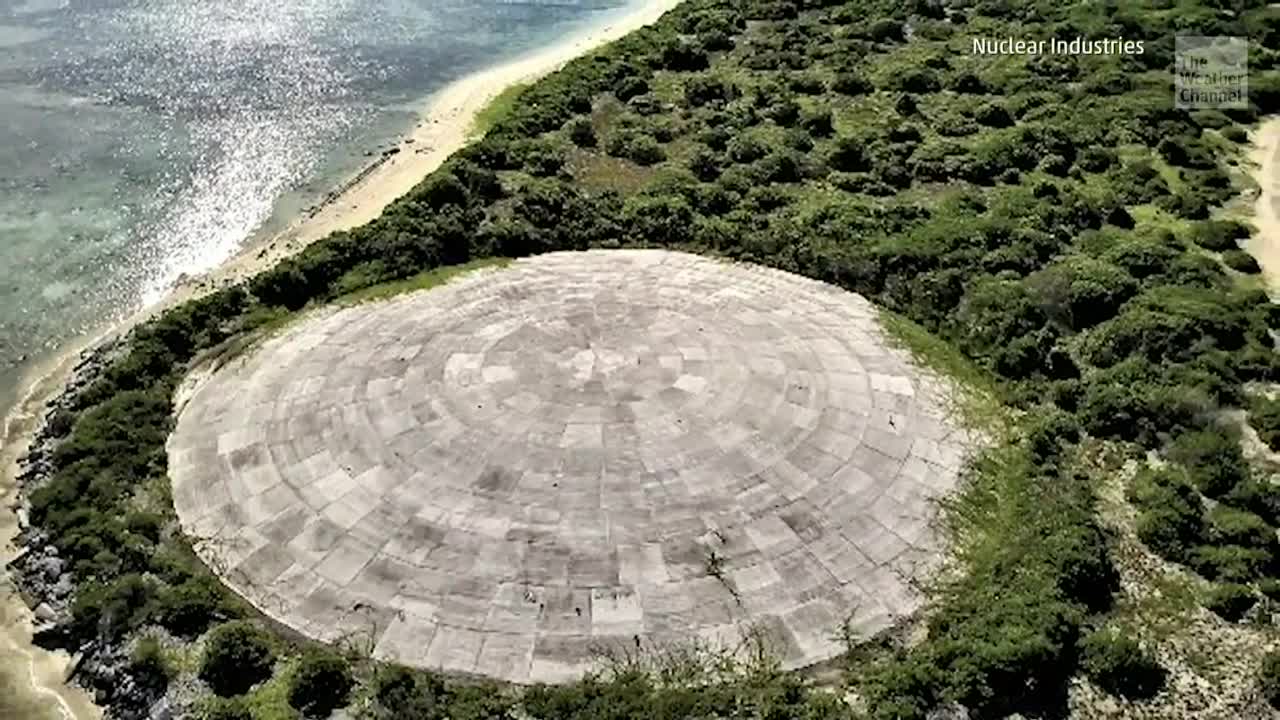 Sea Level Rise Threatens Nuclear Burial Site on Marshall Islands