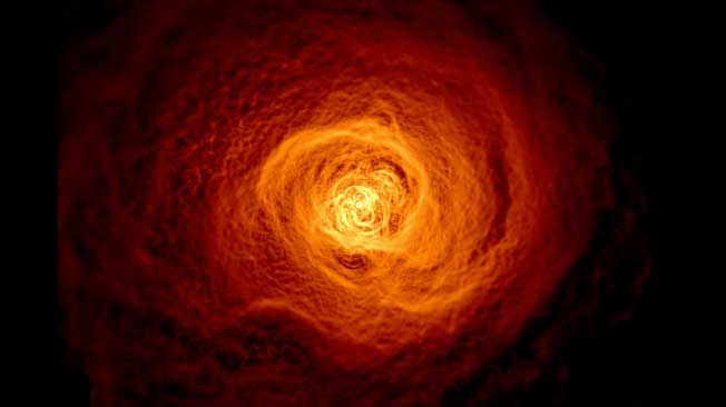 See Giant Gas ‘Tsunami’ in Space