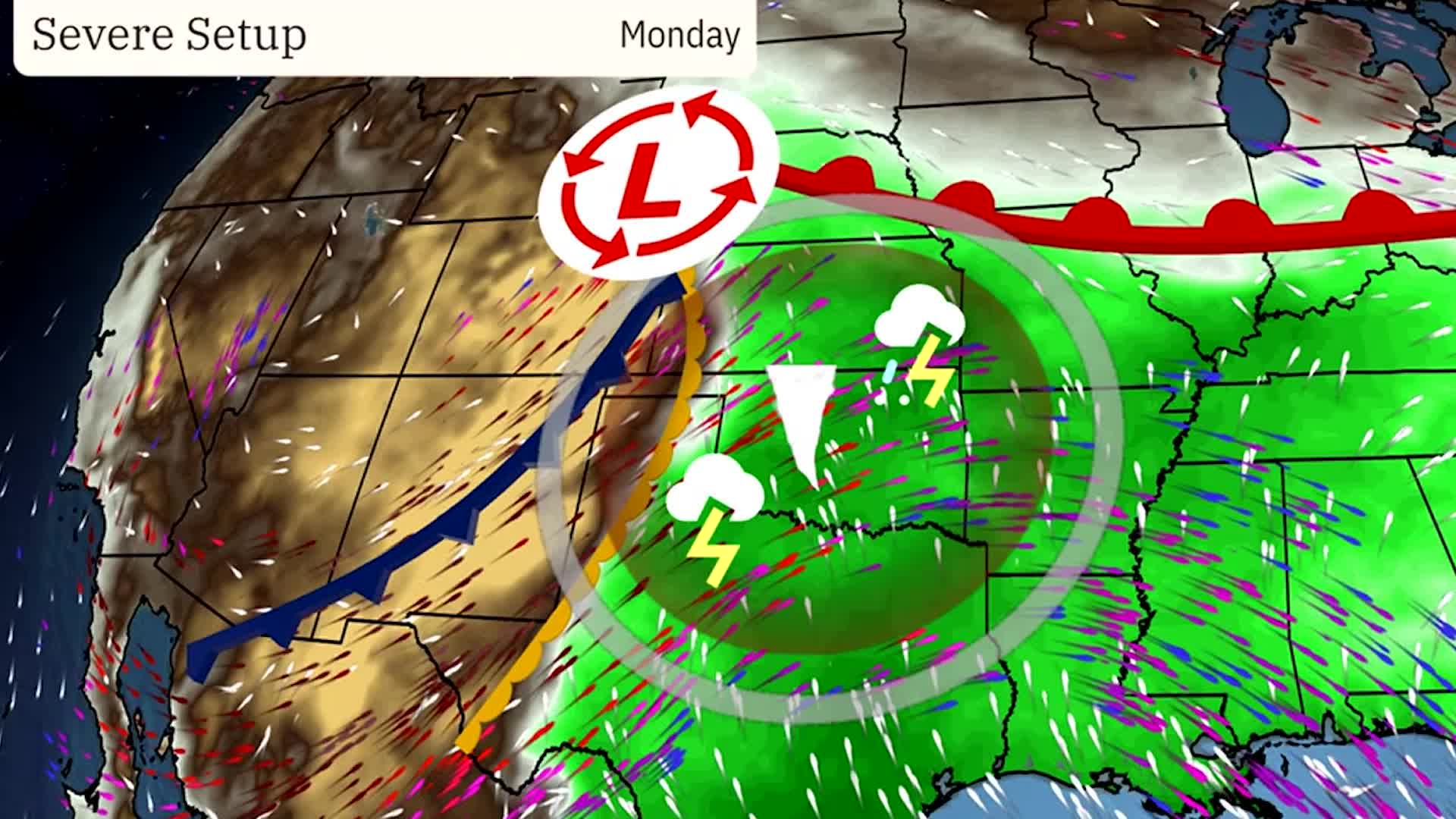 Severe Outbreak Possible for Plains States