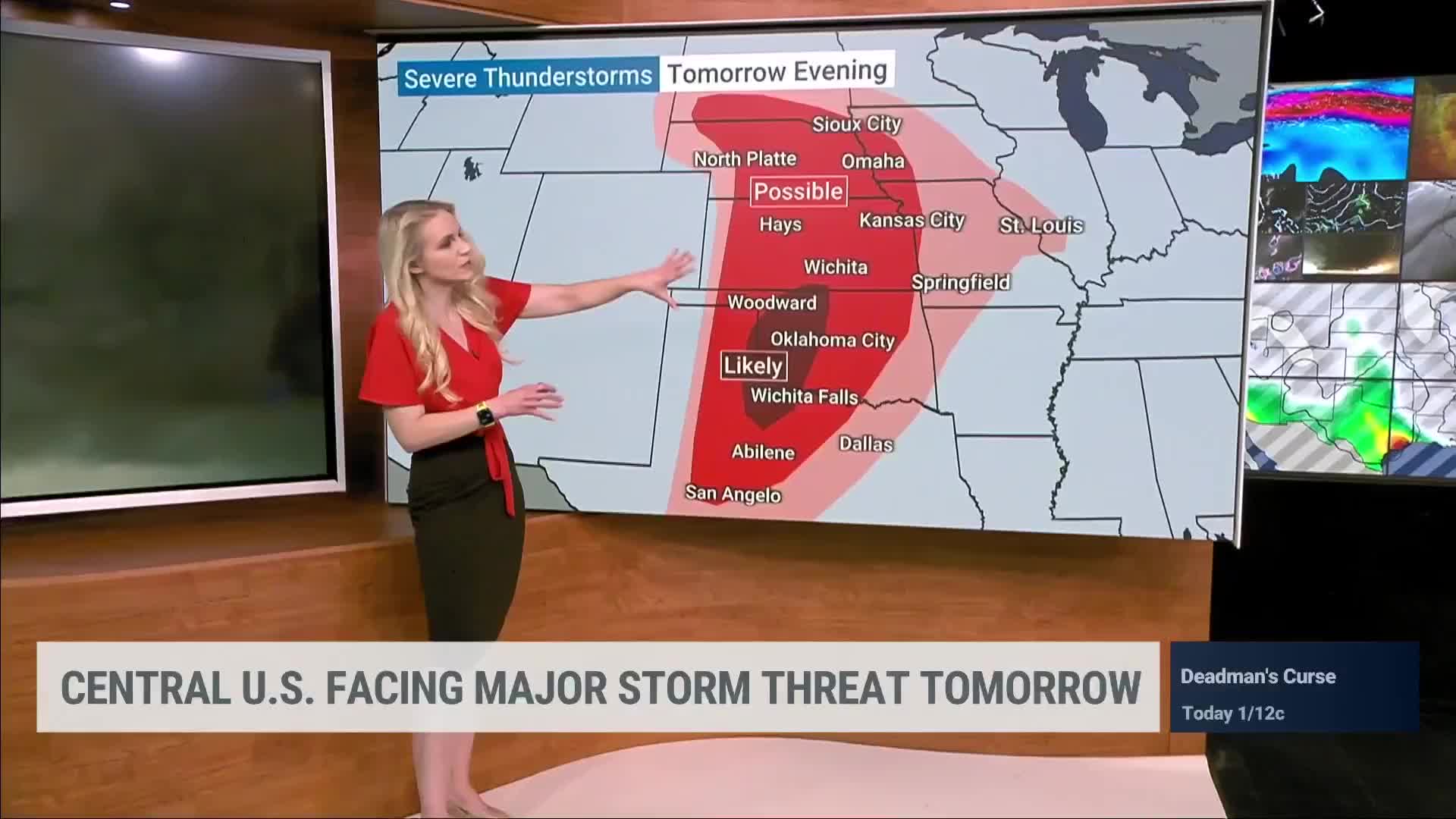 Severe Outbreak Possible Monday And Tuesday