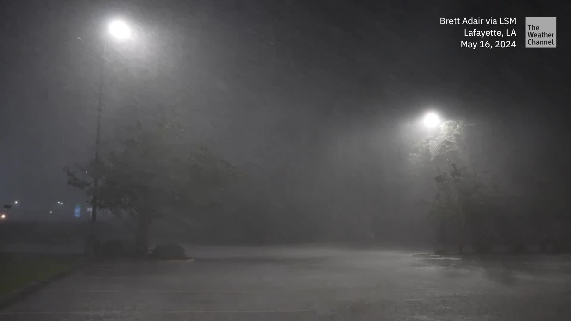 Severe Storms Bring Wind, Flooding Rains To Louisiana