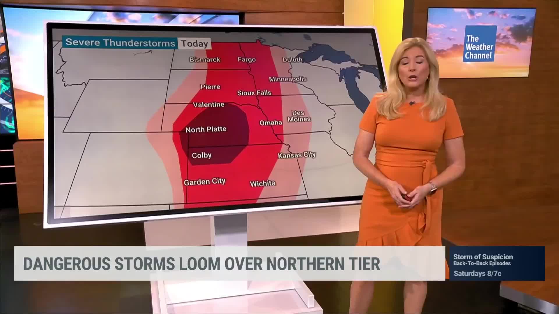 Severe Storms Possible Today In Middle Of Country