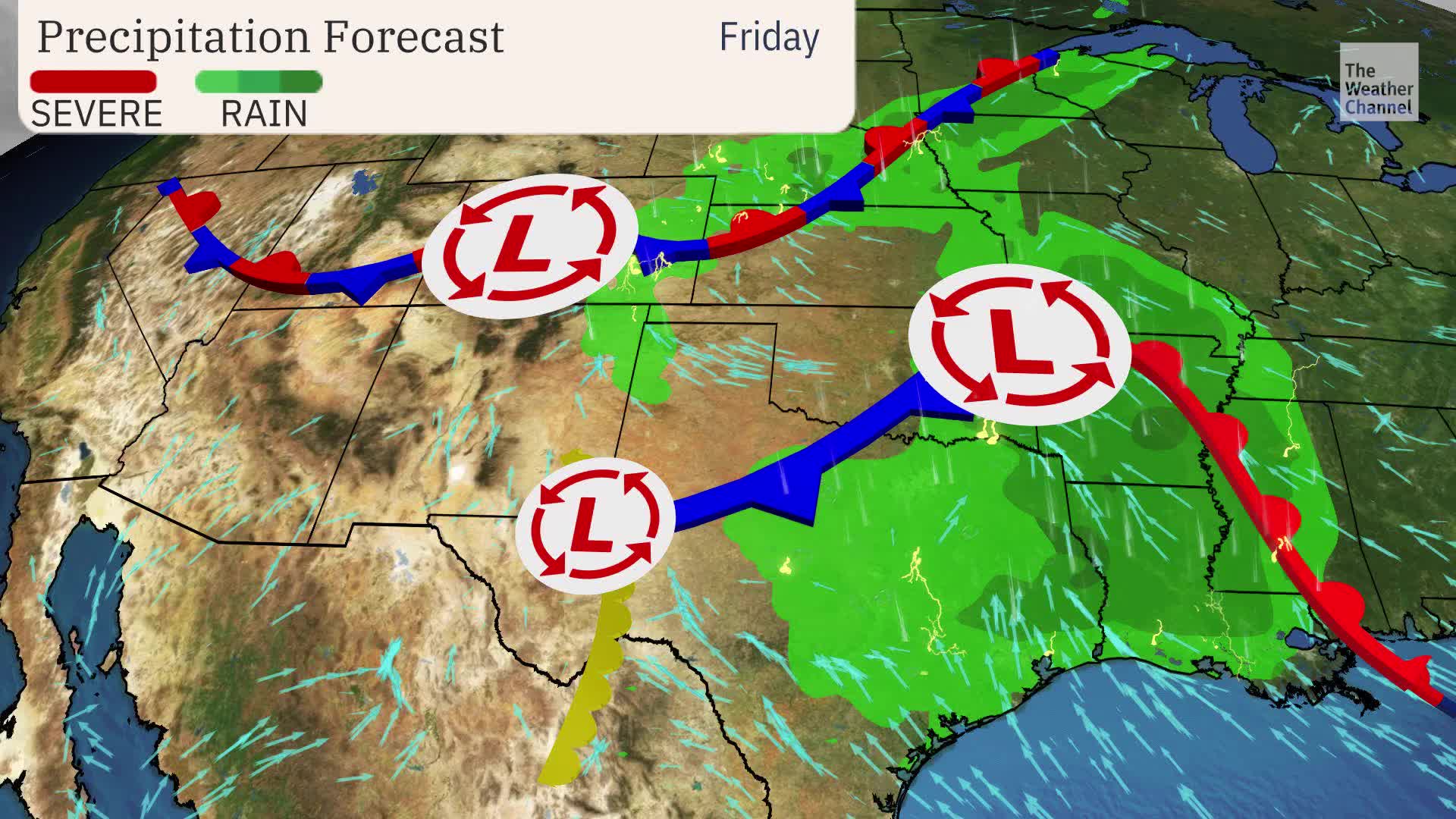 Severe Storms Target Plains Through This Weekend