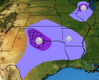 Severe Storms Threaten Central US With Wind, Hail, Tornadoes