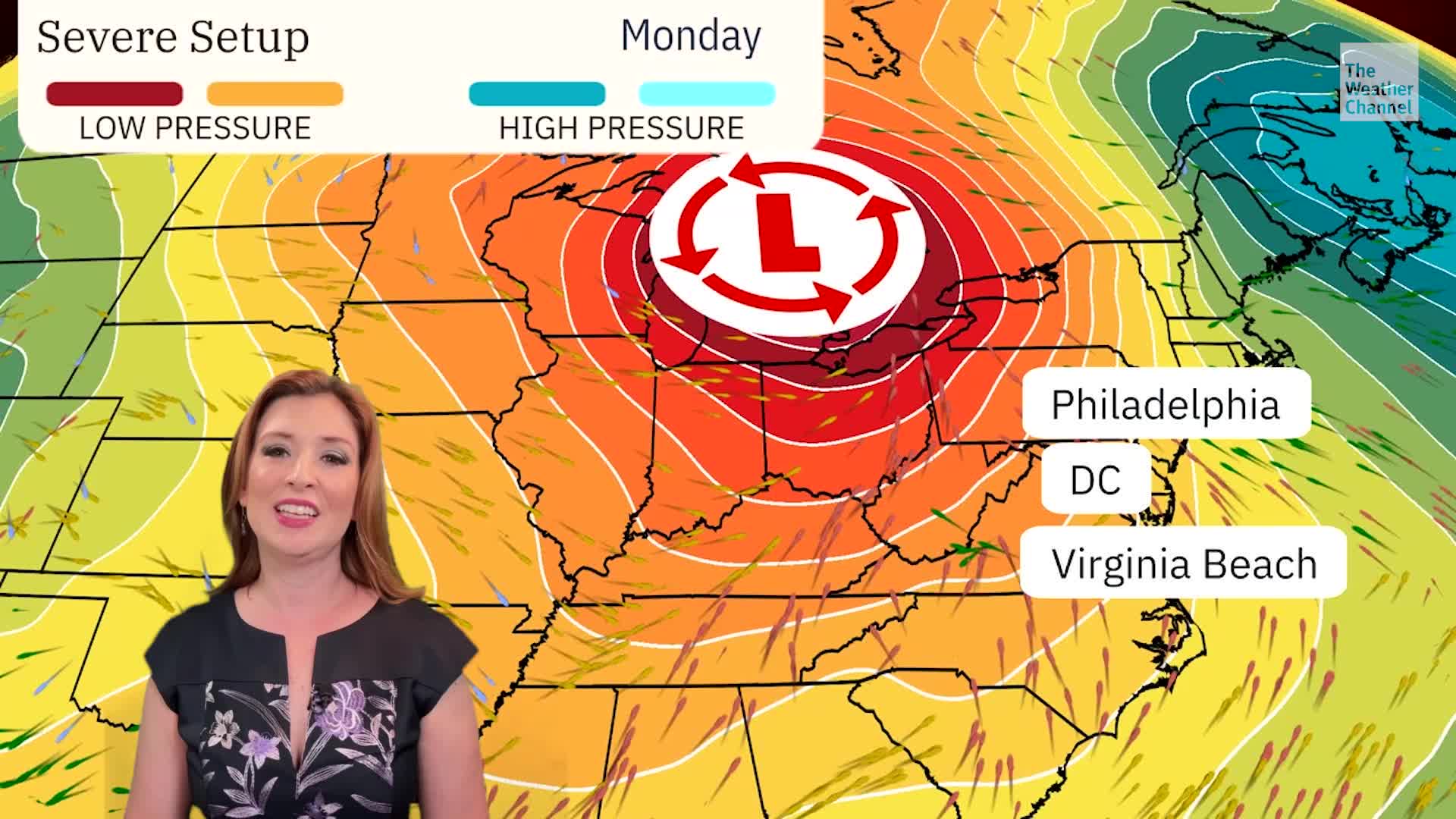 Severe Storms Threaten Mid-Atlantic Memorial Day