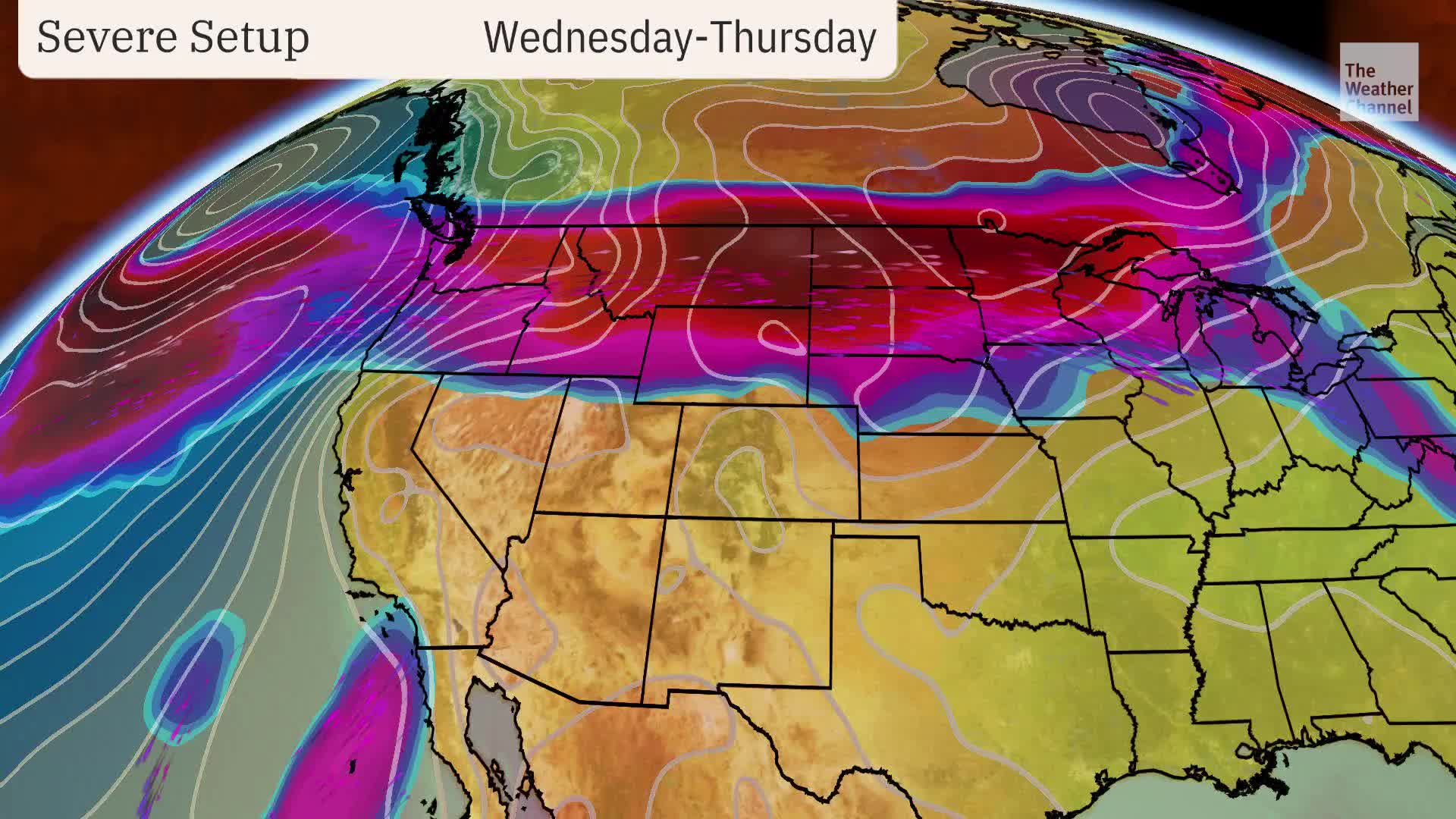 Severe Storms With Hail, Damaging Winds Ahead For Midwest
