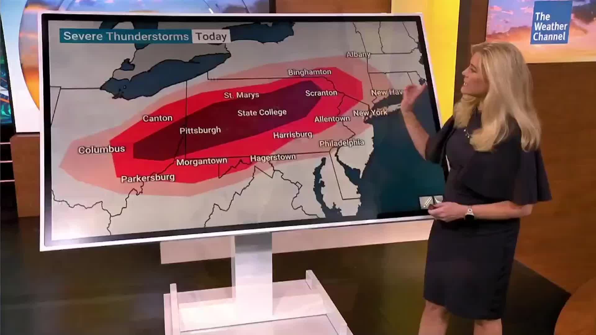 Severe Threat Tonight In Ohio Valley