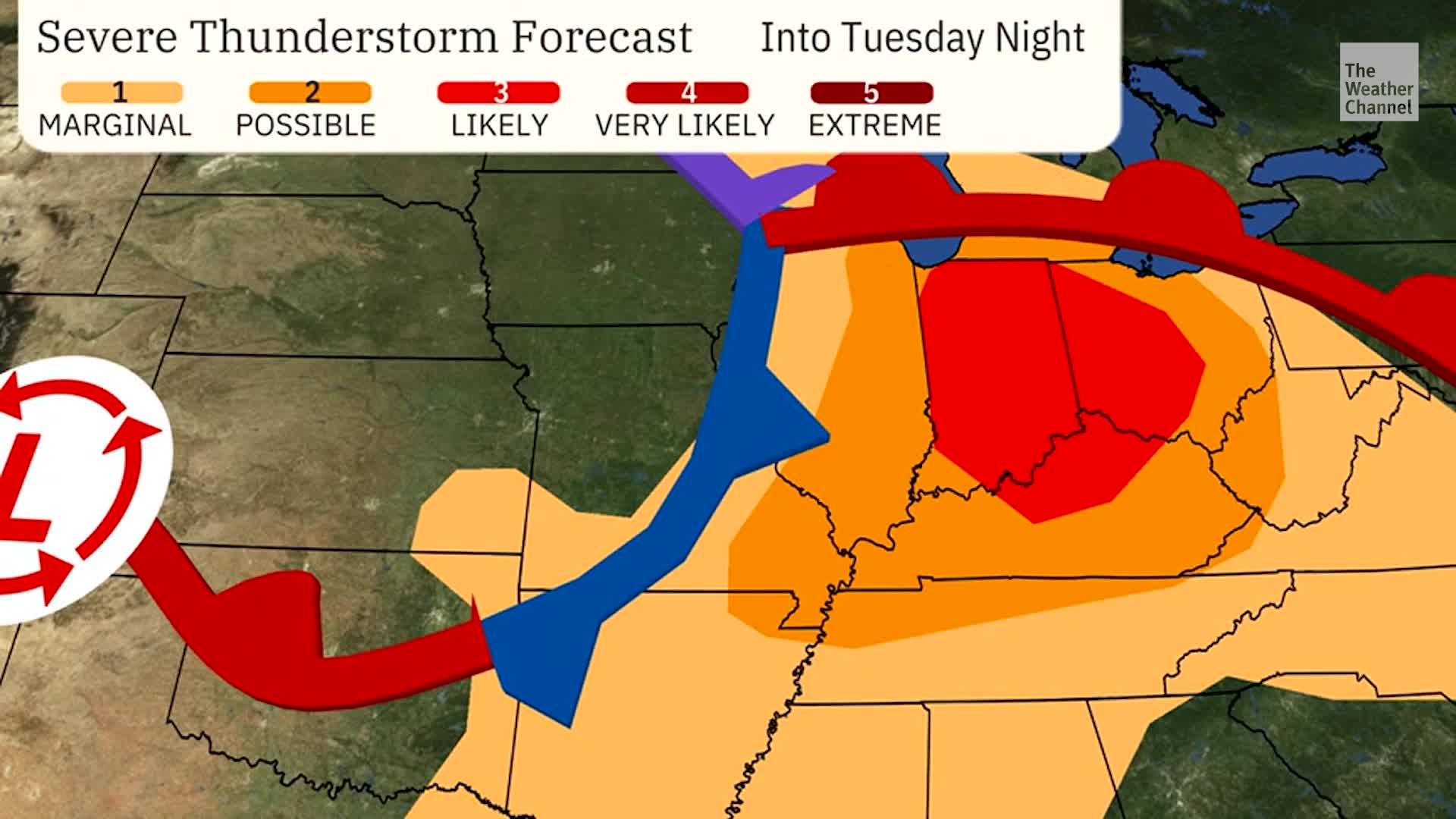Severe Weather Risk Continues Into The Overnight