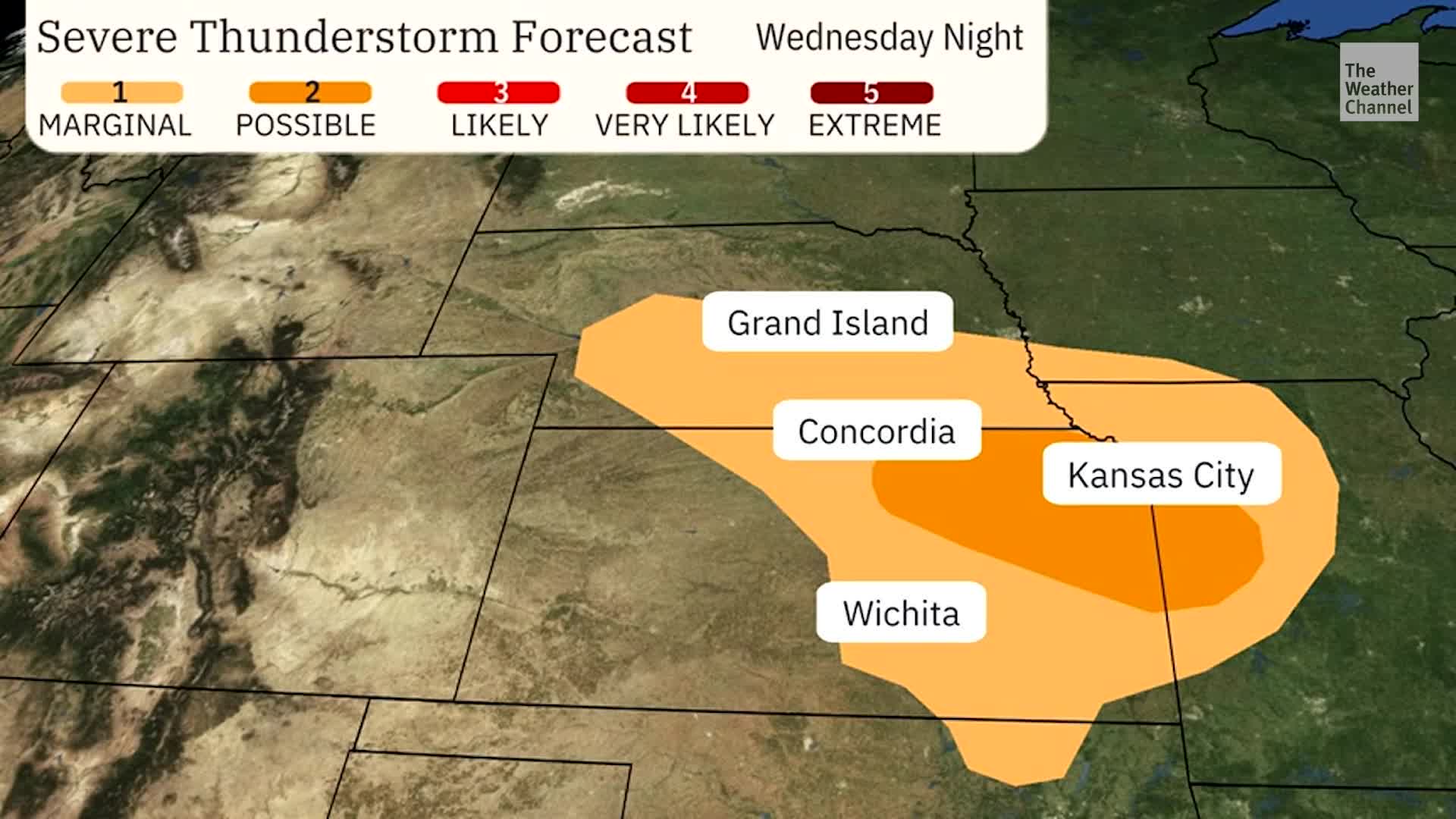 Severe Weather Threat From Plains To Midwest Into Thursday