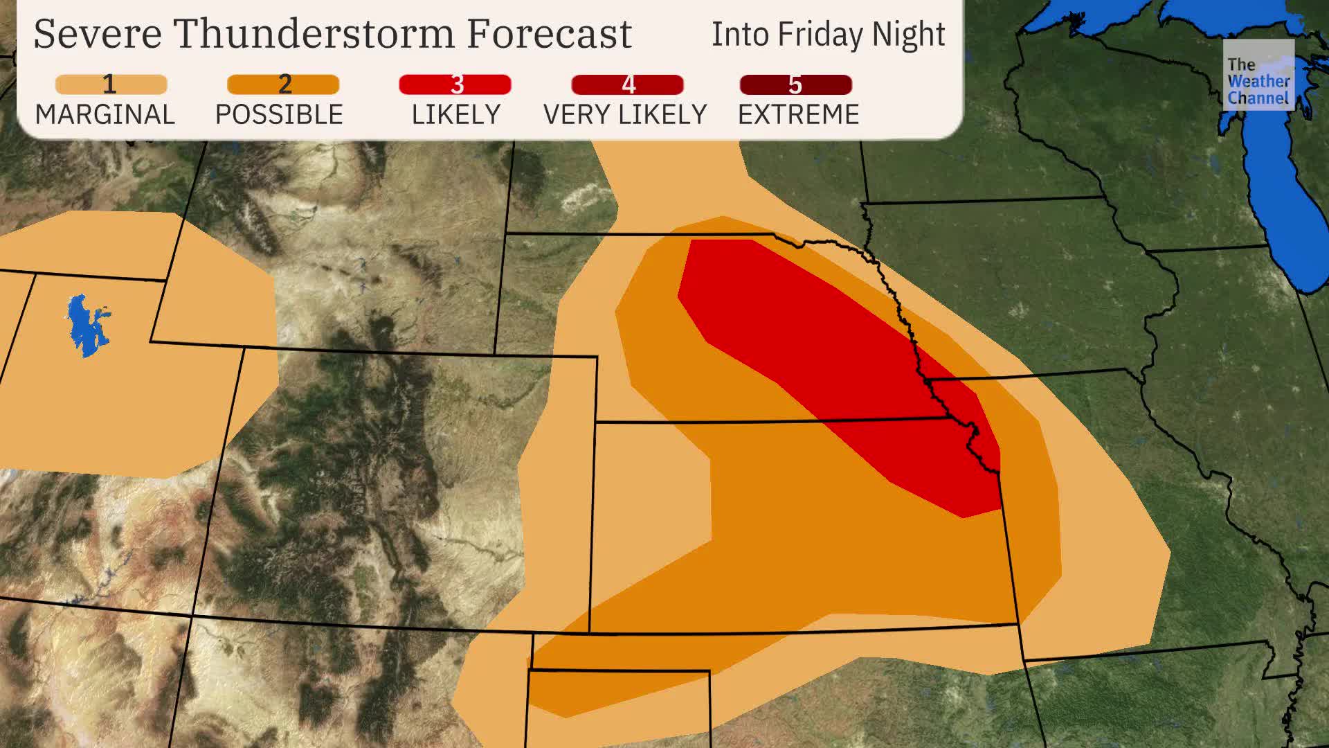Severe Weather Threat In The Plains Tonight