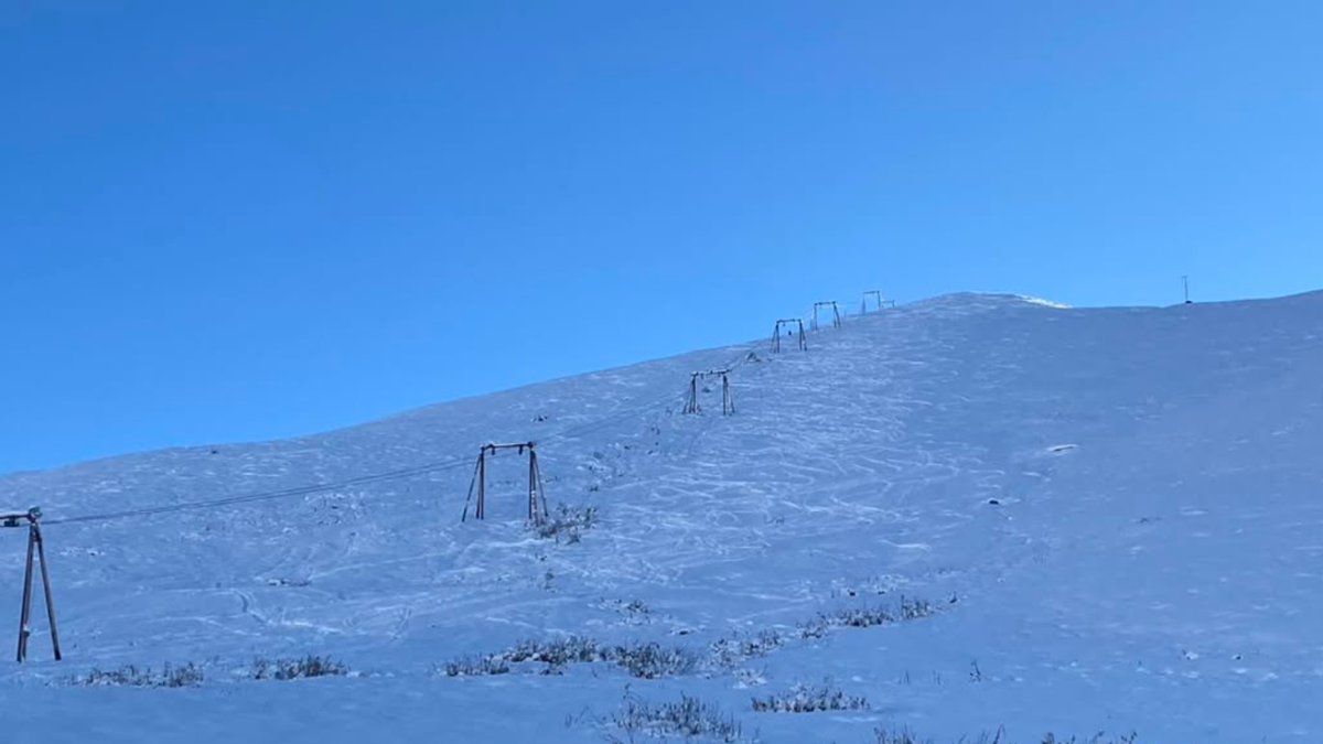 Skiers make first turns of the season at humble Alaskan ski area