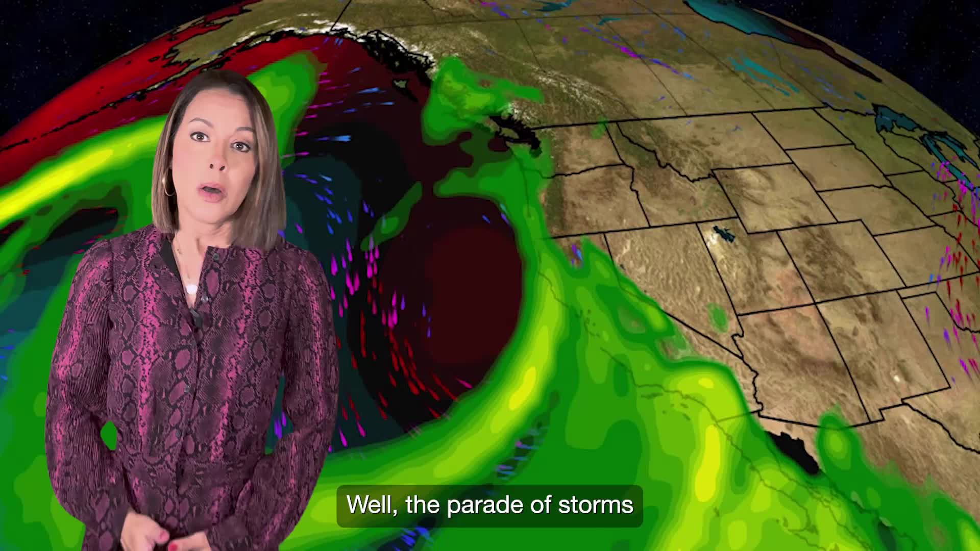 Slow-Moving Storm To Soak California, Southwest