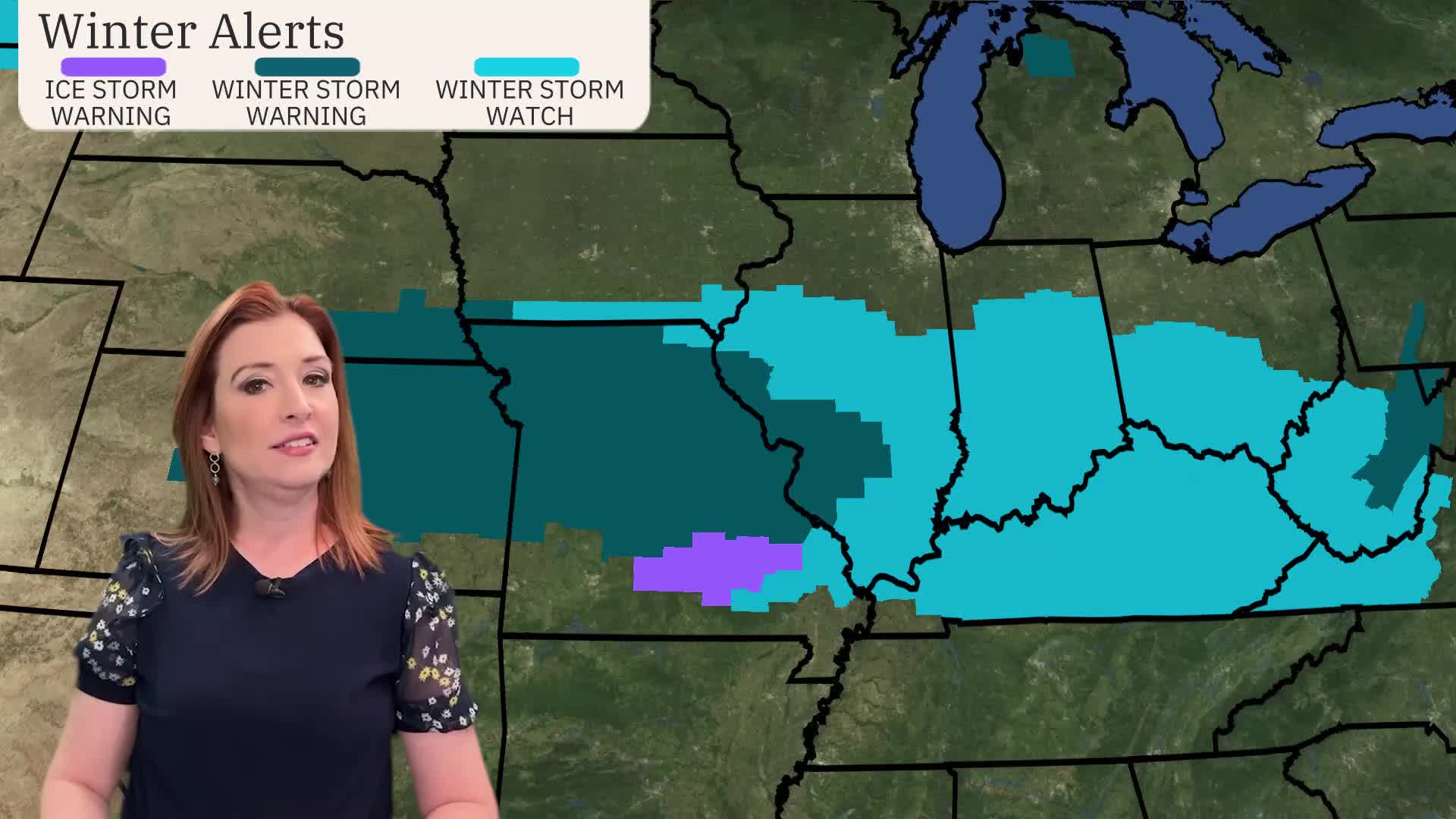 Snow And Ice In Central, Eastern US With Next Winter Storm
