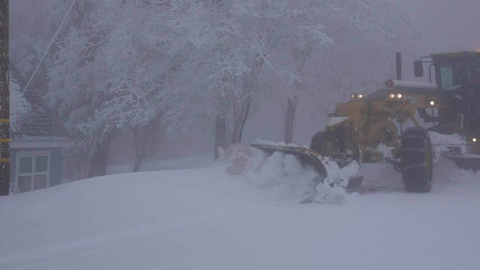 Snow-Buried Towns In The California Mountains Dealing With Shortages, Fires And Storm Damage